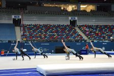 Training session held for FIG World Cup in Baku (PHOTO)