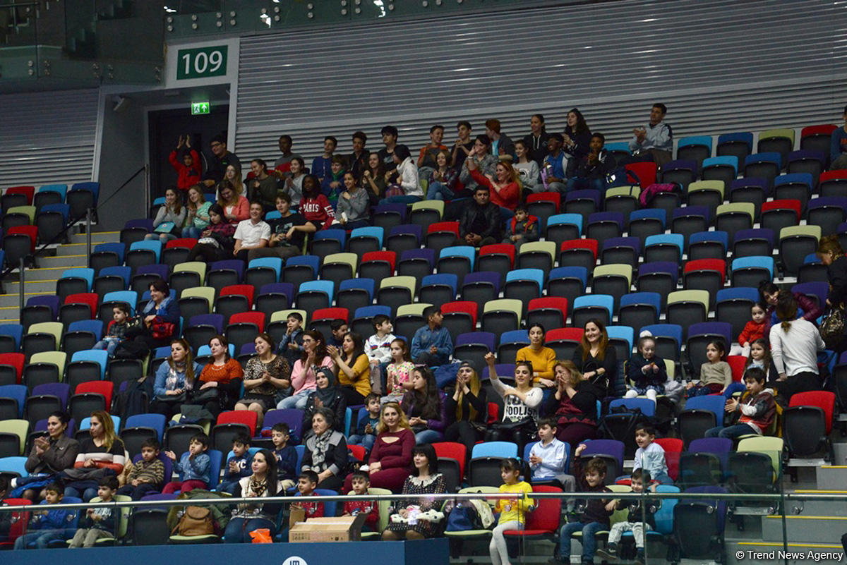 Training session held for FIG World Cup in Baku (PHOTO)