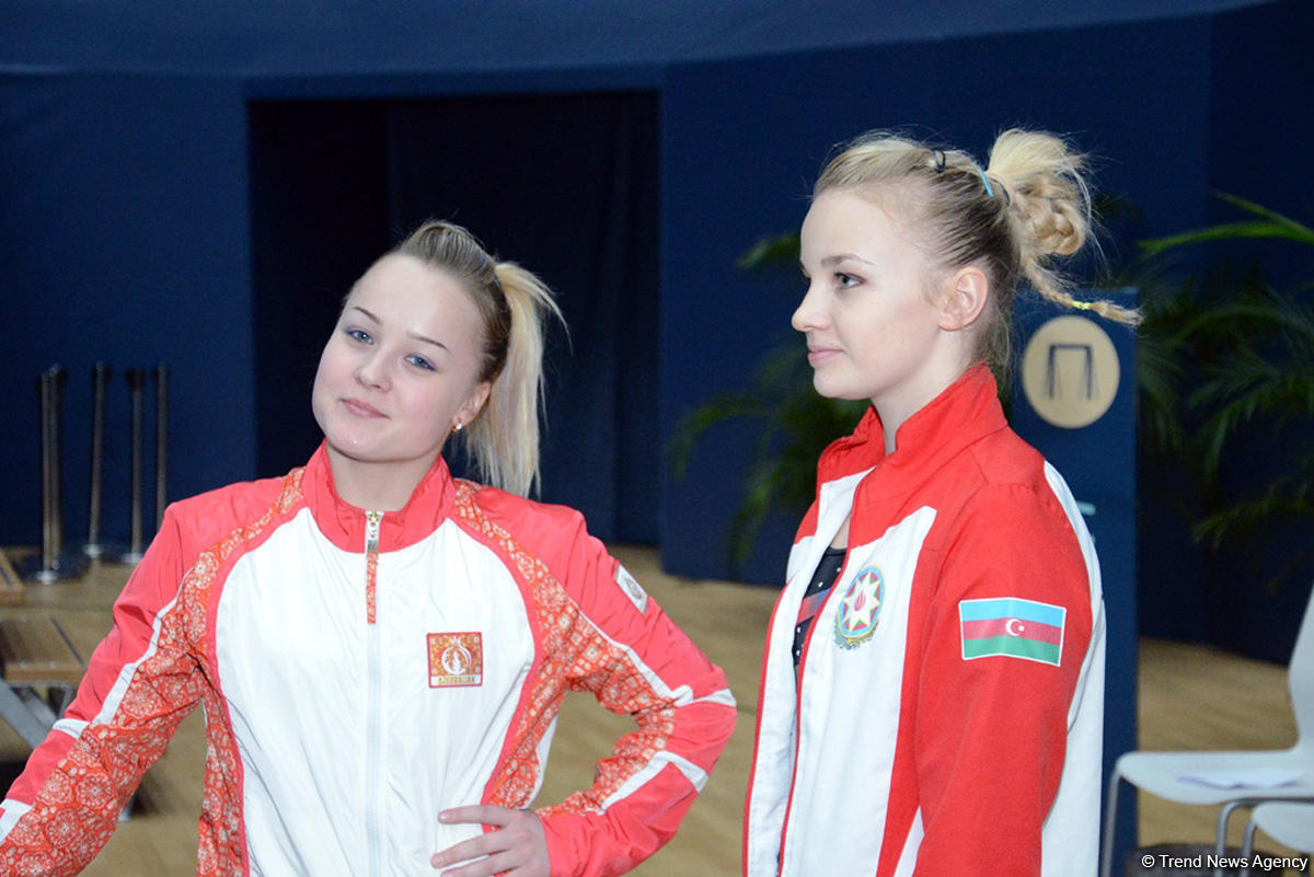 Training session held for FIG World Cup in Baku (PHOTO)