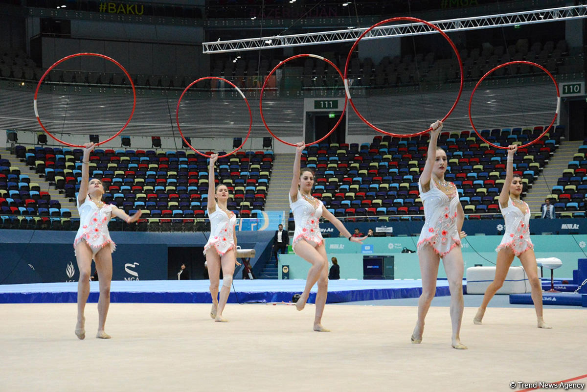 Training session held for FIG World Cup in Baku (PHOTO)