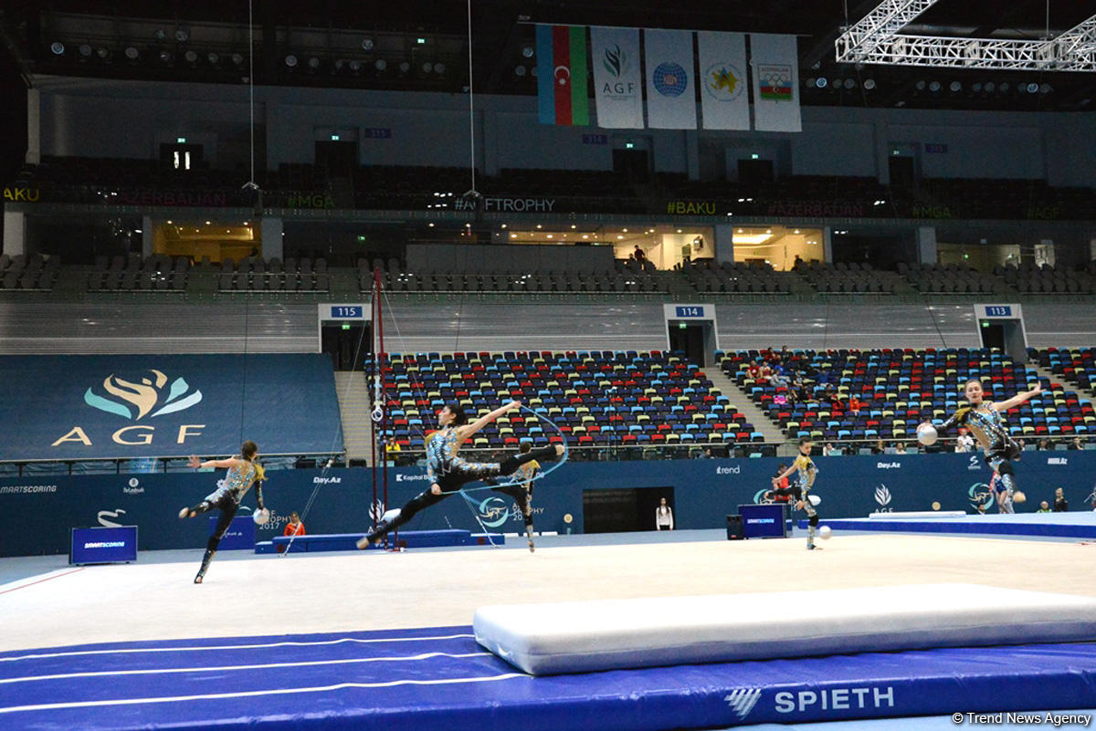 Training session held for FIG World Cup in Baku (PHOTO)