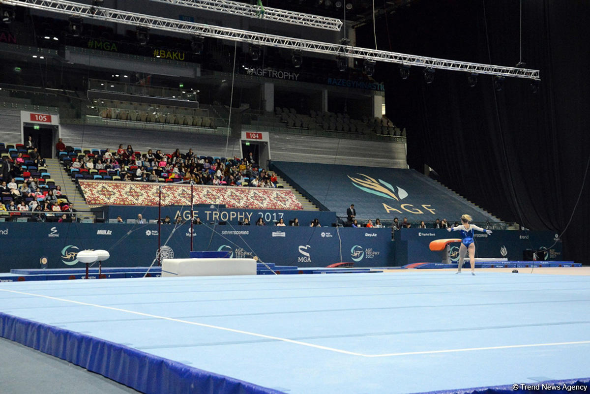 Training session held for FIG World Cup in Baku (PHOTO)