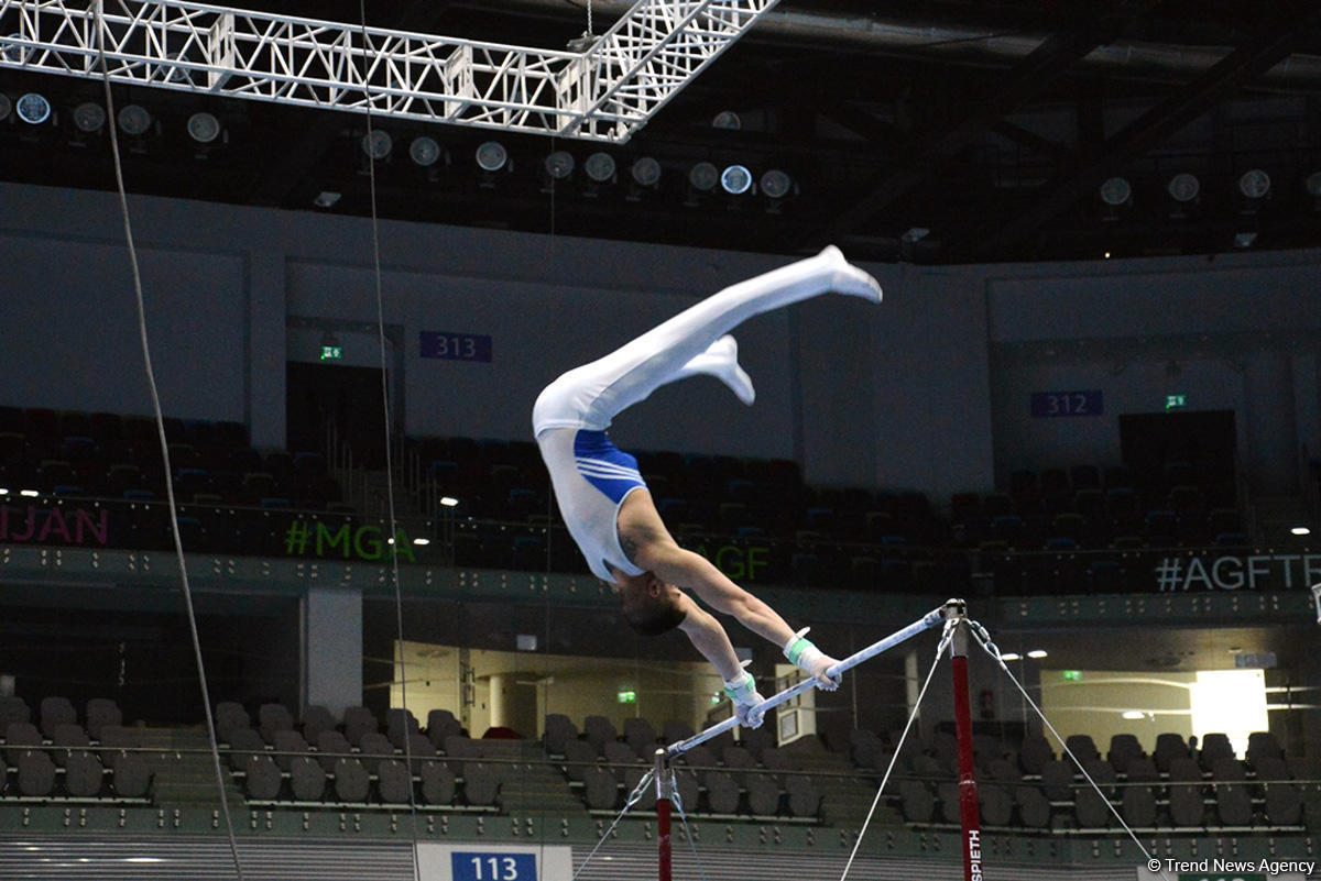 Training session held for FIG World Cup in Baku (PHOTO)