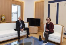 Ilham Aliyev arrives in France on official visit (PHOTO)