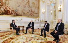 Ilham Aliyev meets CIFAL Group CEO in France (PHOTO)