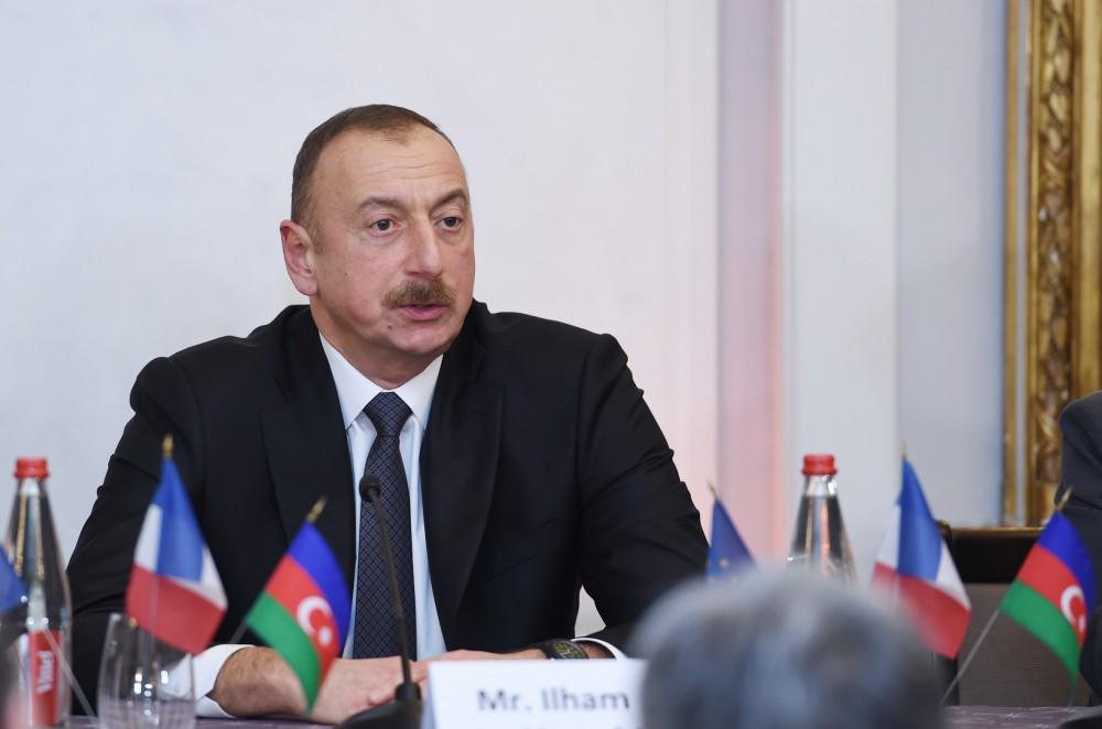 Ilham Aliyev: Armenian president better focus on terrible economy, not telling tales