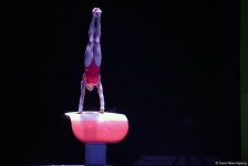 Podium training starts for Baku World Cup in artistic gymnastics (PHOTO)