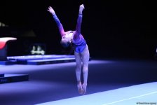 Podium training starts for Baku World Cup in artistic gymnastics (PHOTO)