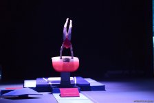 Podium training starts for Baku World Cup in artistic gymnastics (PHOTO)