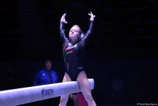 Podium training starts for Baku World Cup in artistic gymnastics (PHOTO)