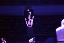 Podium training starts for Baku World Cup in artistic gymnastics (PHOTO)