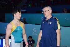 Podium training starts for Baku World Cup in artistic gymnastics (PHOTO)
