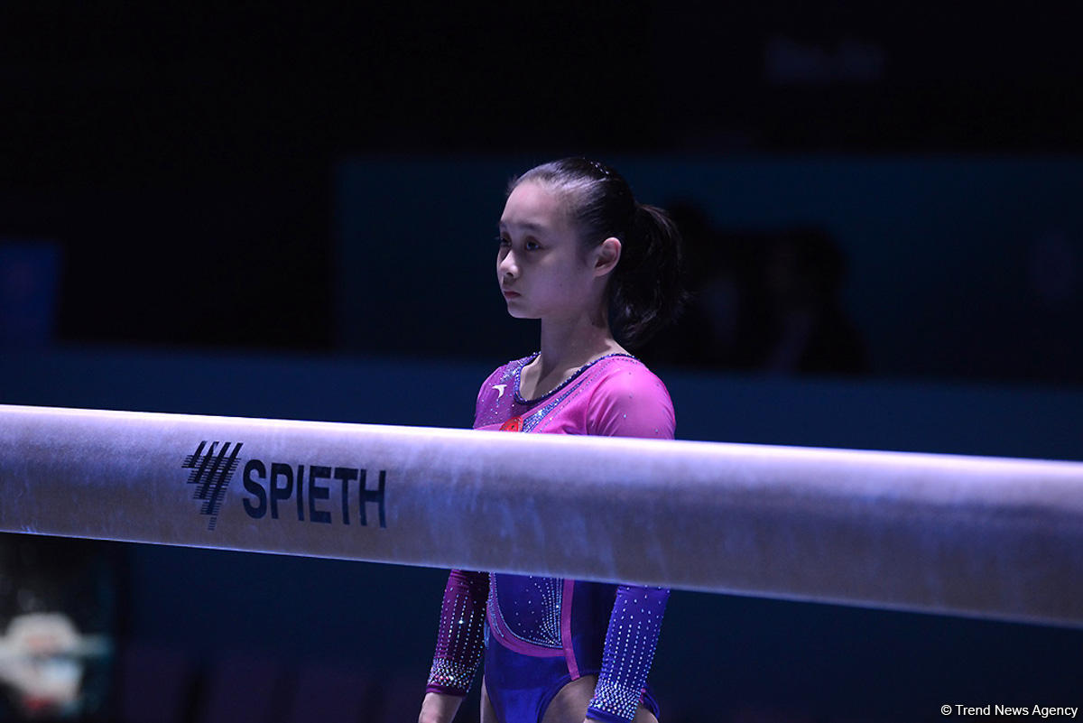 Podium training starts for Baku World Cup in artistic gymnastics (PHOTO)