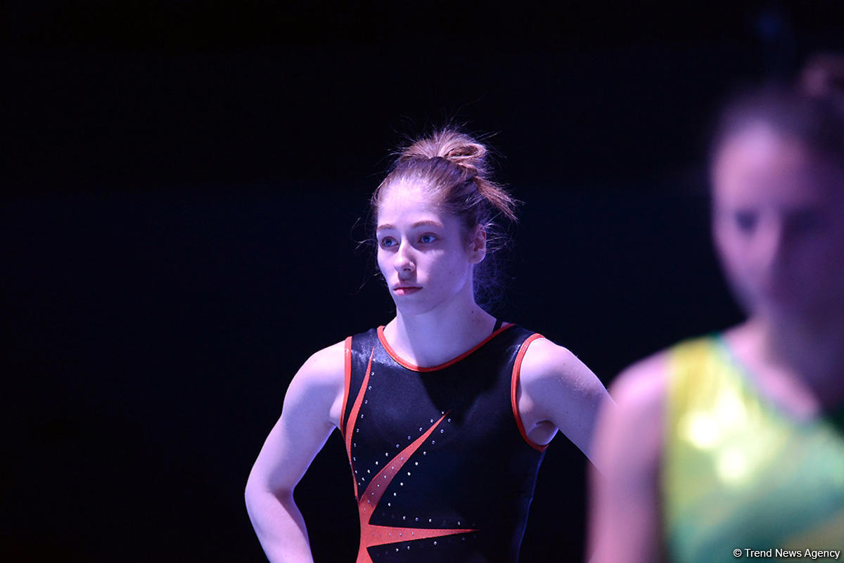 Podium training starts for Baku World Cup in artistic gymnastics (PHOTO)