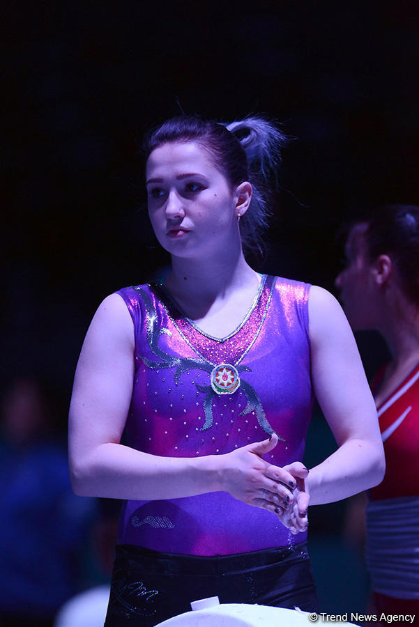 Podium training starts for Baku World Cup in artistic gymnastics (PHOTO)