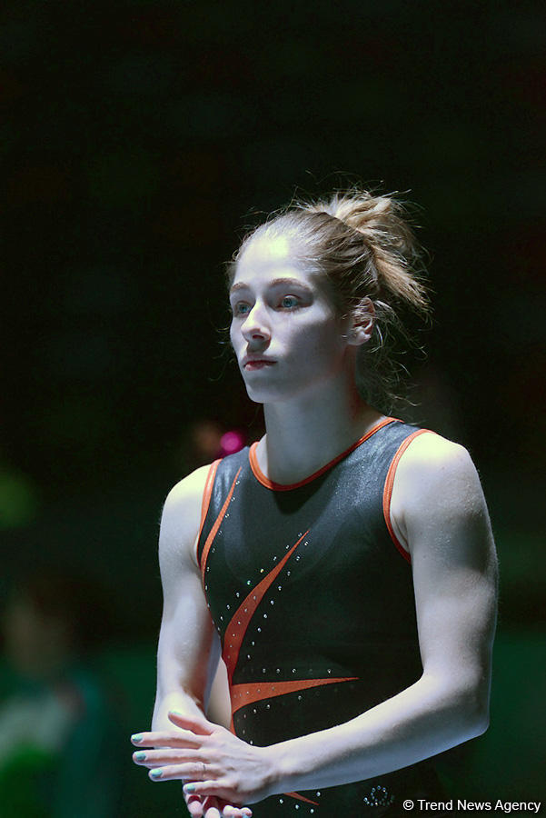 Podium training starts for Baku World Cup in artistic gymnastics (PHOTO)