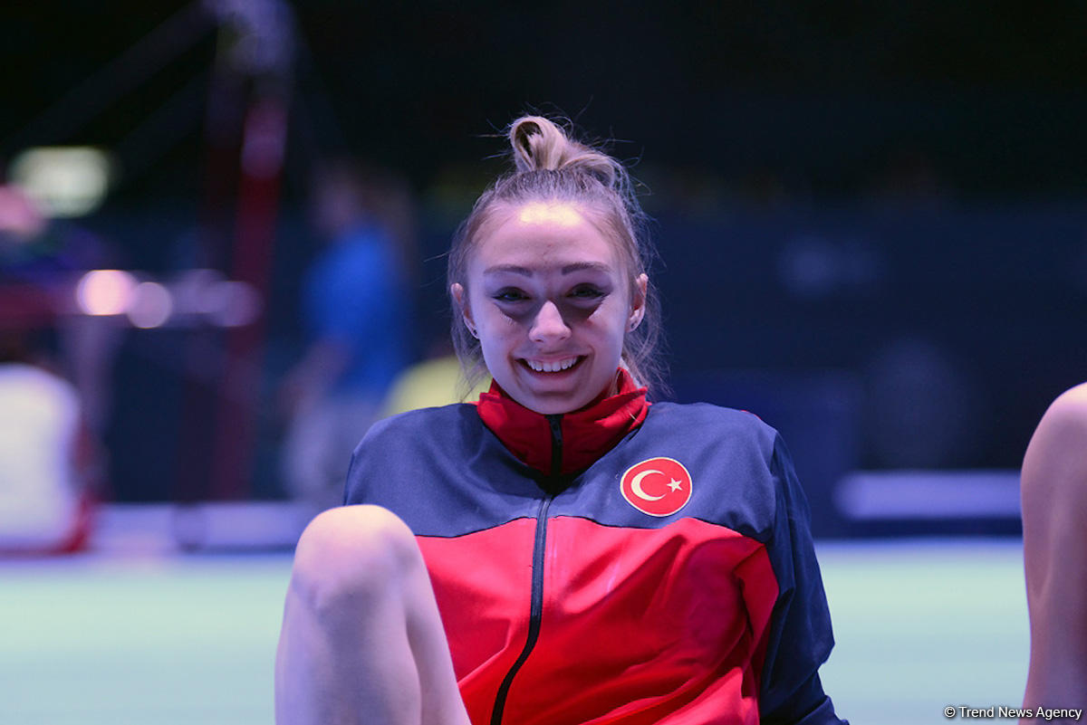 Podium training starts for Baku World Cup in artistic gymnastics (PHOTO)