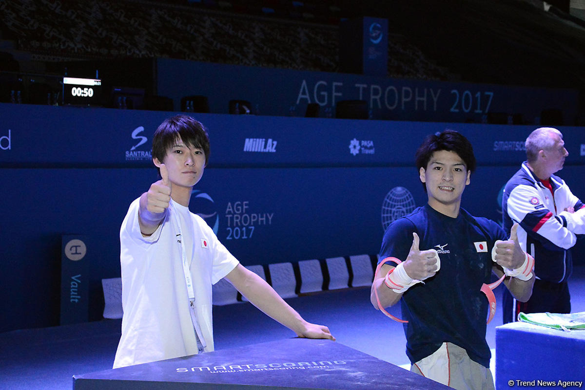 Podium training starts for Baku World Cup in artistic gymnastics (PHOTO)