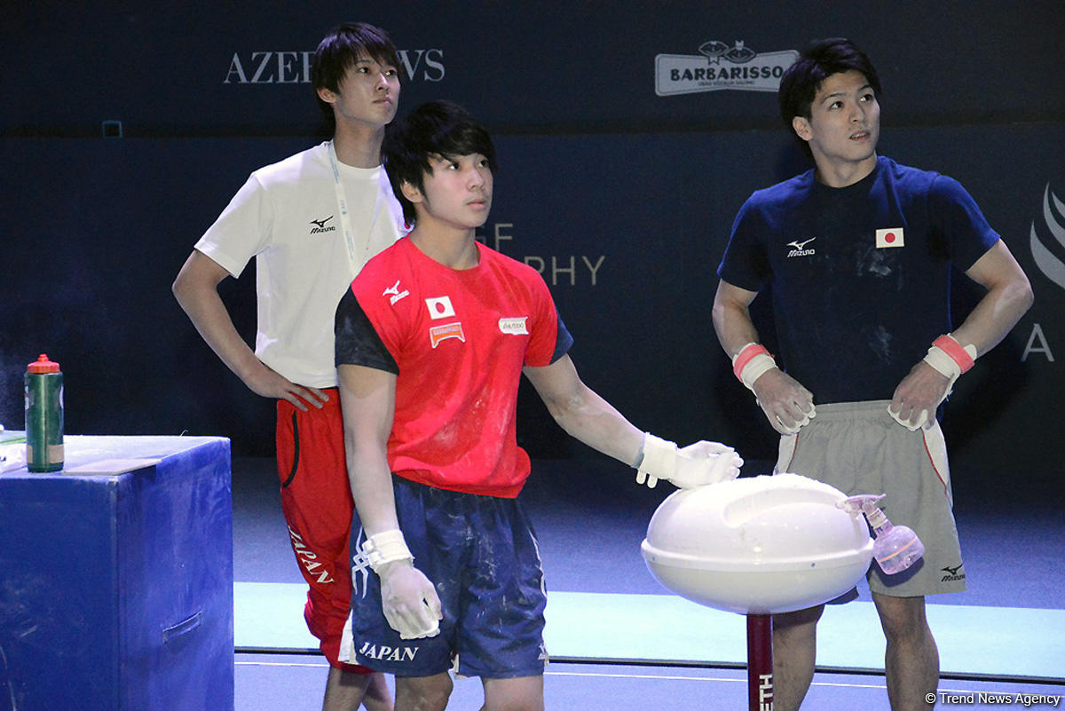 Podium training starts for Baku World Cup in artistic gymnastics (PHOTO)