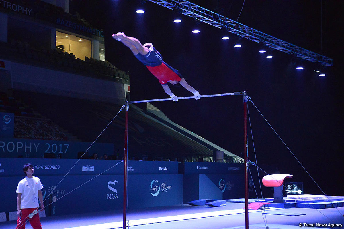 Podium training starts for Baku World Cup in artistic gymnastics (PHOTO)