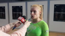 Slovenian gymnast: Baku World Cup organized at highest level