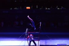 Azerbaijani gymnasts reach uneven bars finals at FIG World Cup in Baku (PHOTO)