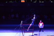 Azerbaijani gymnasts reach uneven bars finals at FIG World Cup in Baku (PHOTO)