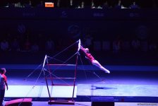 Azerbaijani gymnasts reach uneven bars finals at FIG World Cup in Baku (PHOTO)