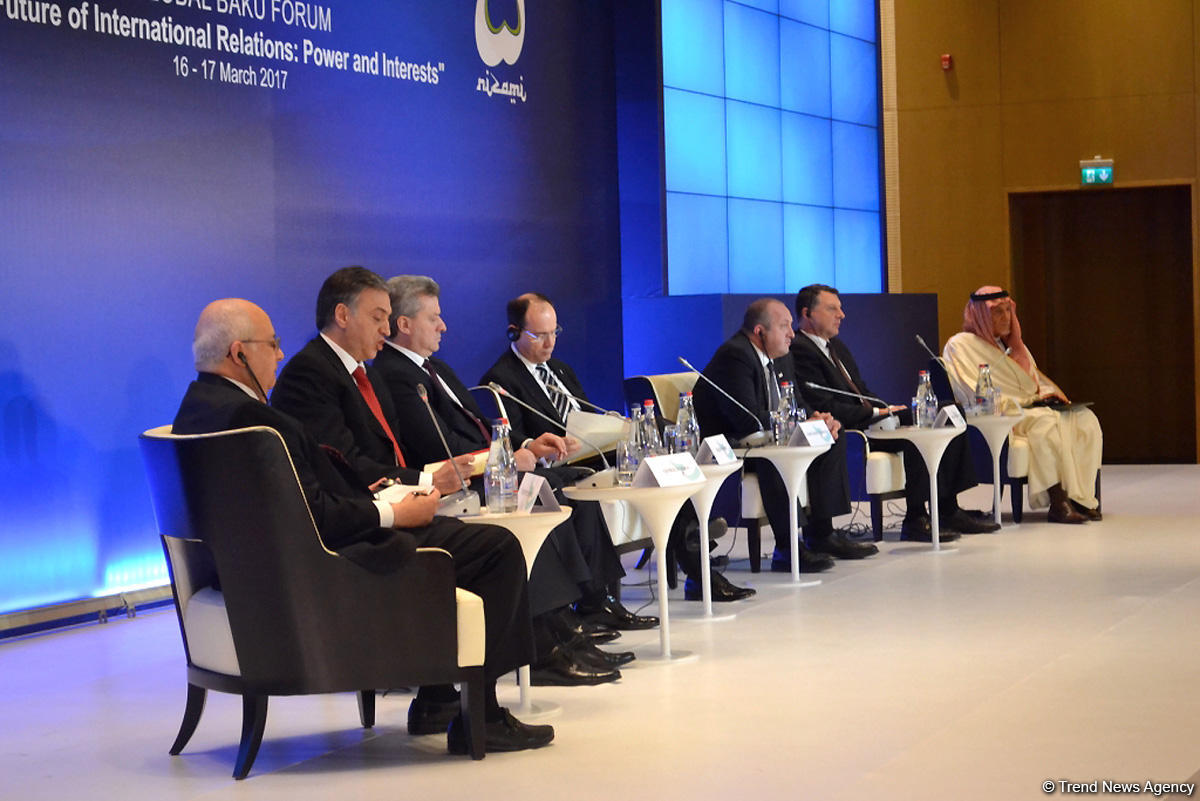 Azerbaijani capital hosting 5th Global Baku Forum (PHOTO)