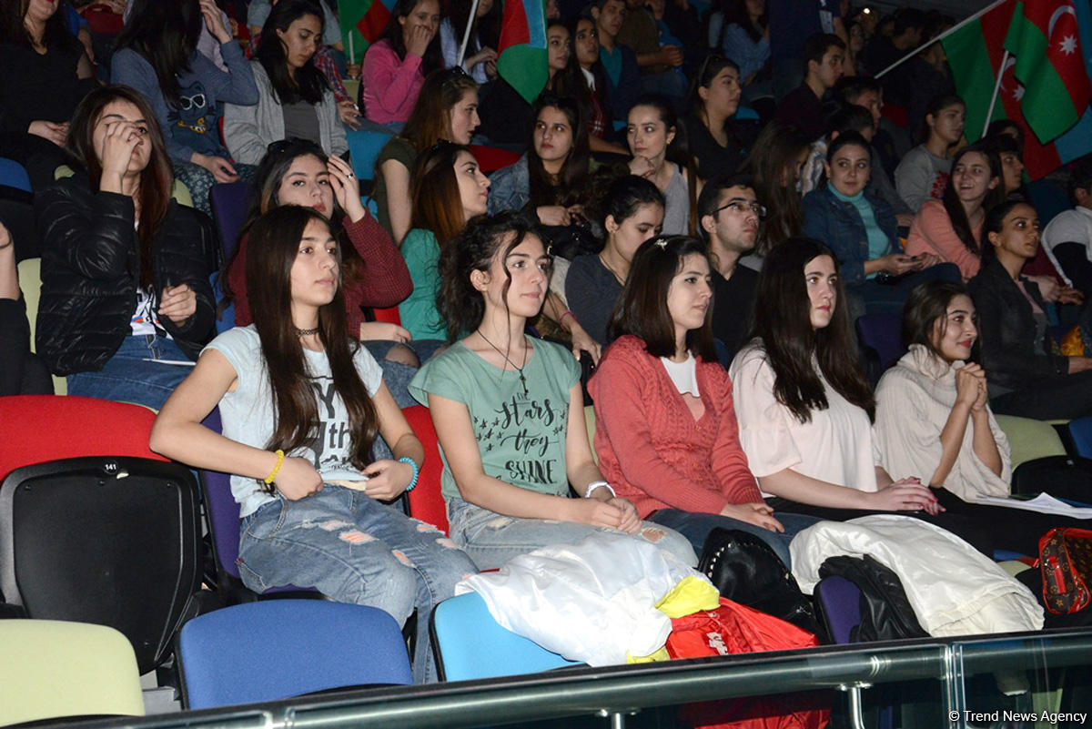 Baku hosts opening ceremony for FIG World Cup (PHOTO)