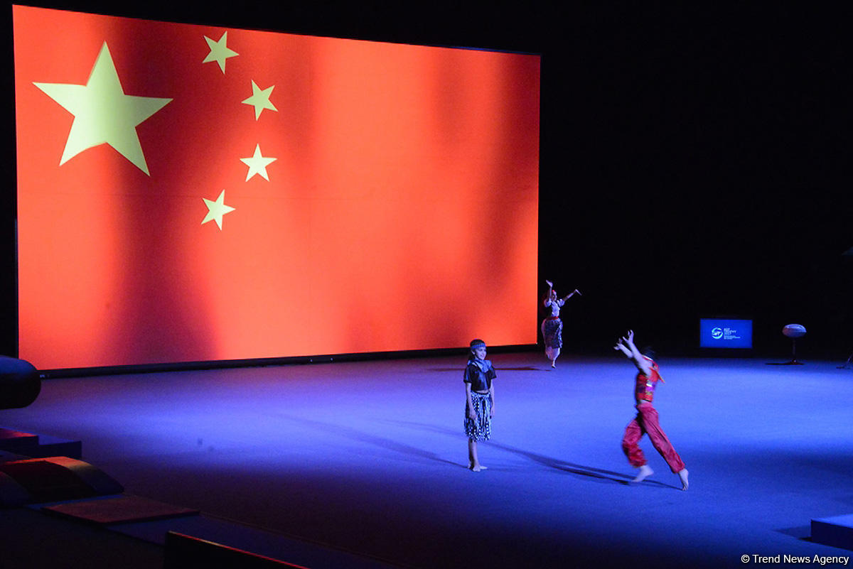 Baku hosts opening ceremony for FIG World Cup (PHOTO)