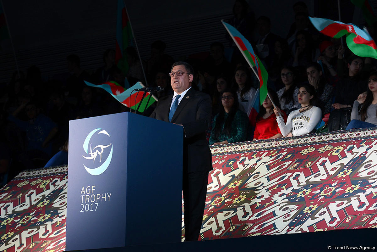 Baku hosts opening ceremony for FIG World Cup (PHOTO)