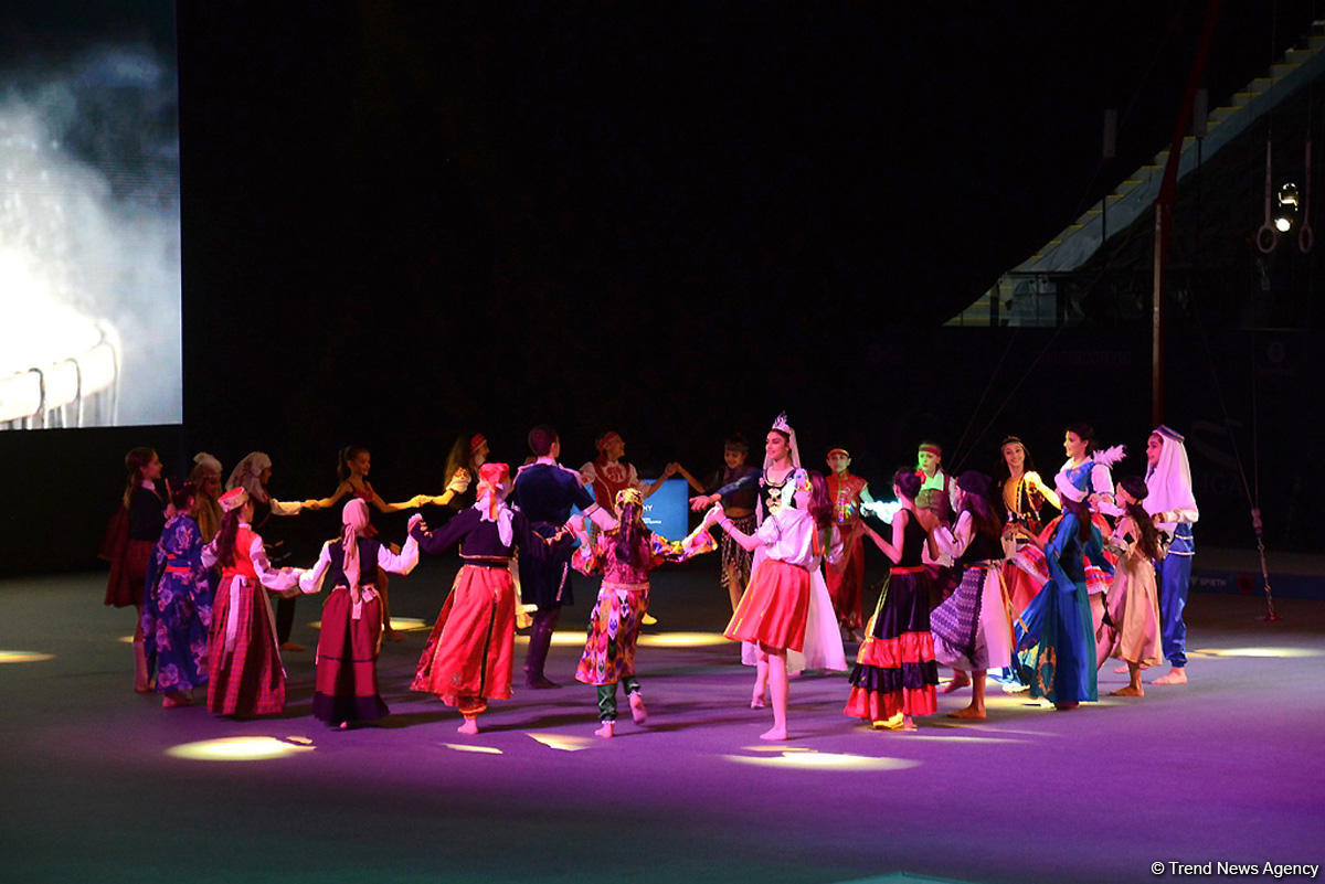 Baku hosts opening ceremony for FIG World Cup (PHOTO)