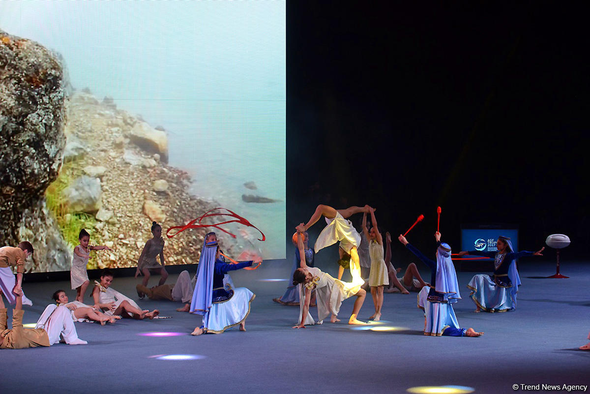 Baku hosts opening ceremony for FIG World Cup (PHOTO)