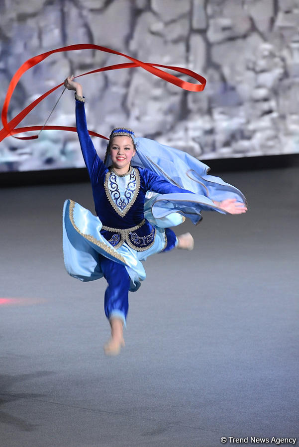 Baku hosts opening ceremony for FIG World Cup (PHOTO)