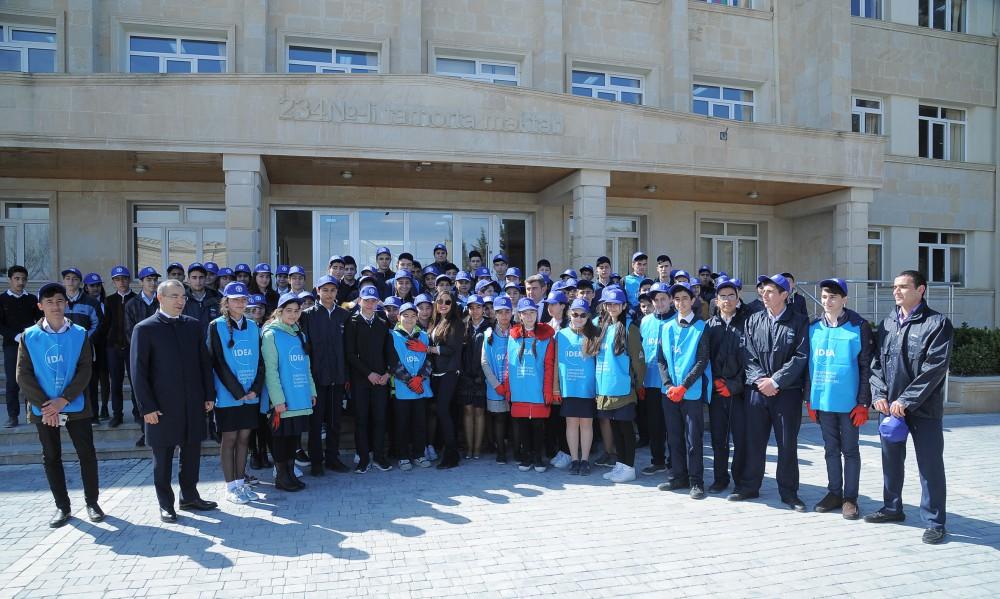 Heydar Aliyev Foundation VP Leyla Aliyeva launches ‘School Gardens’ project