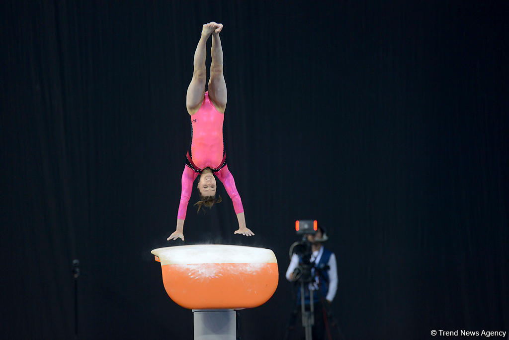 Best moments of Day 3 of FIG World Cup in Baku (PHOTO)