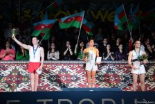 Winners of second day of Baku World Cup in artistic gymnastics finals awarded (PHOTO)