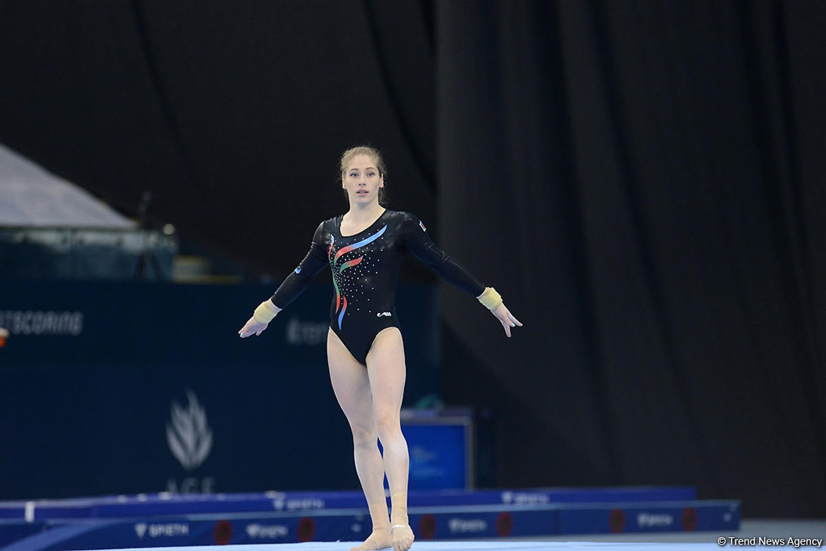 Azerbaijani gymnast glad to get bronze at FIG World Cup
