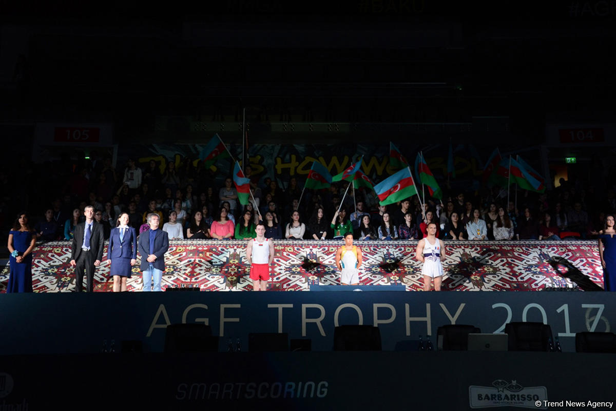 Winners of second day of Baku World Cup in artistic gymnastics finals awarded (PHOTO)