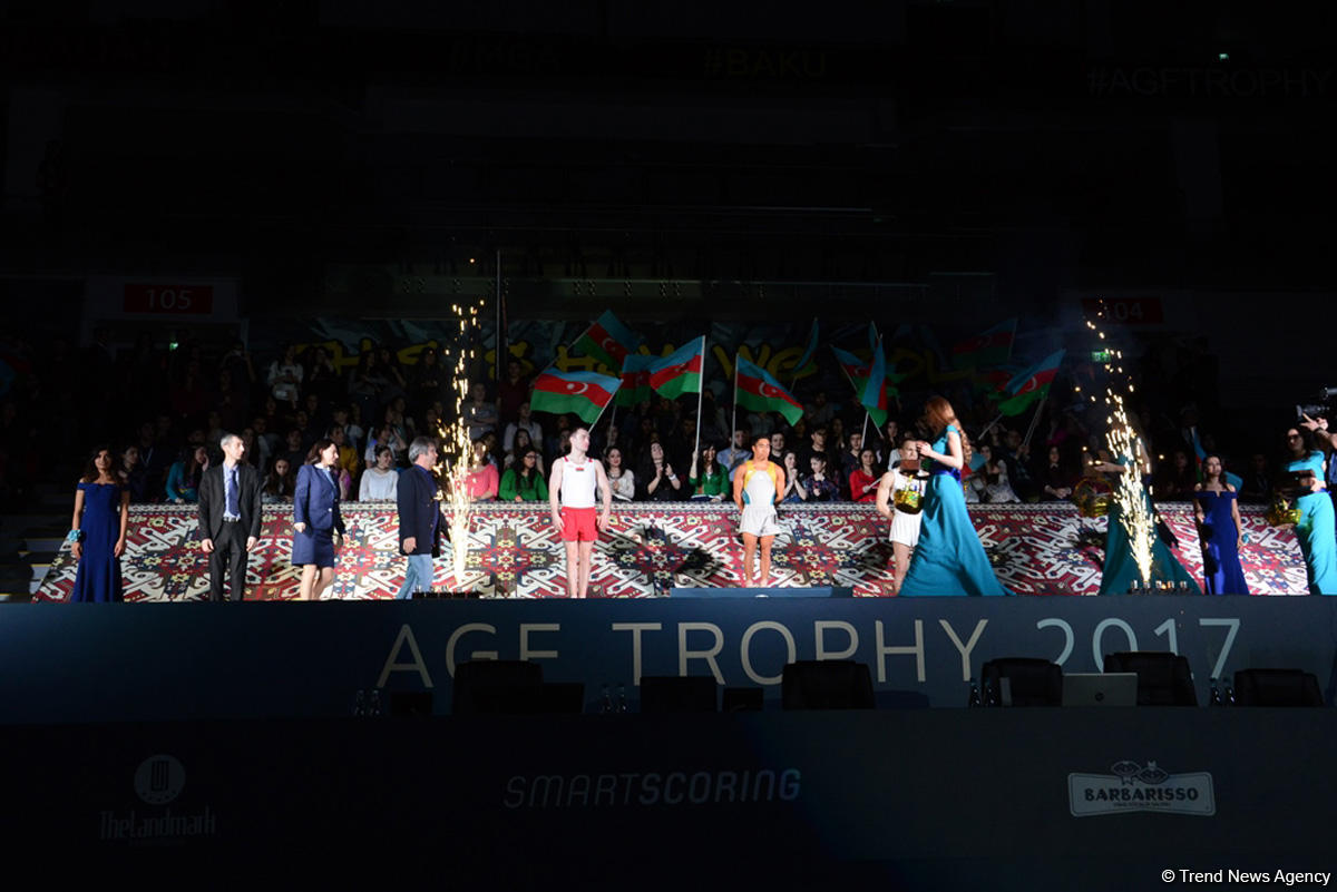 Winners of second day of Baku World Cup in artistic gymnastics finals awarded (PHOTO)