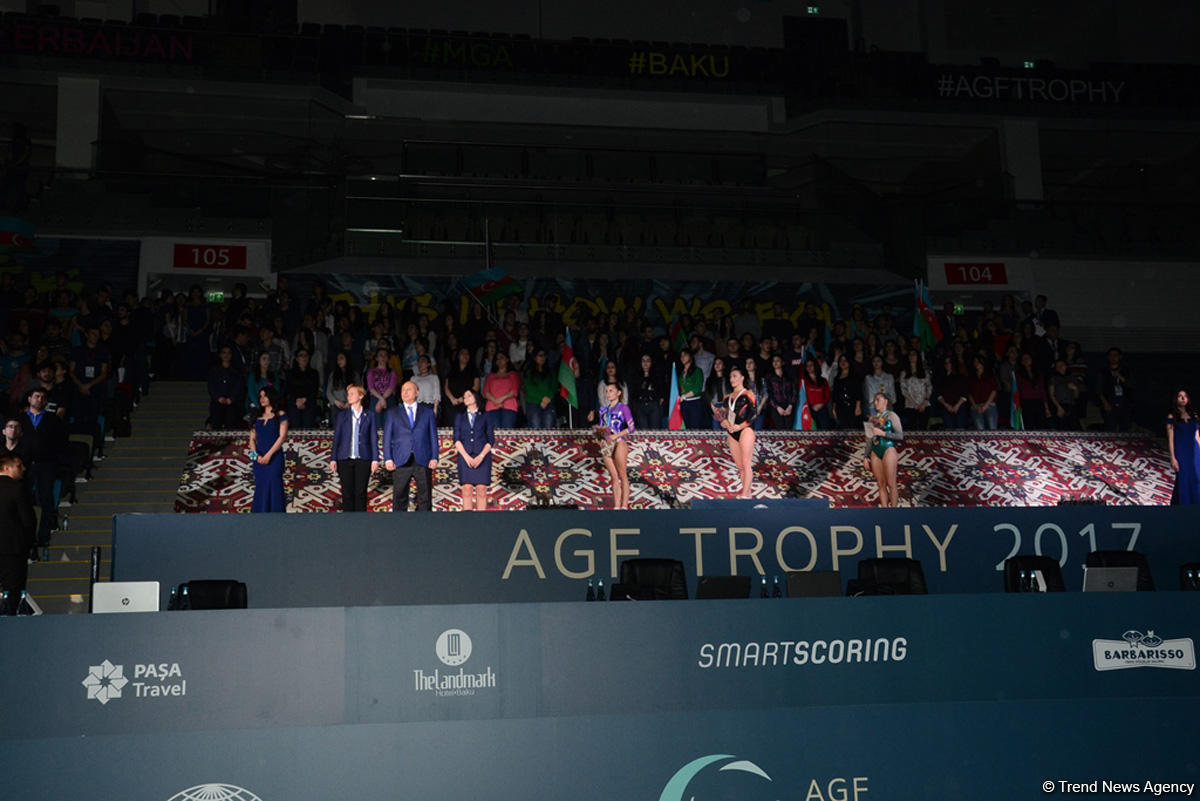 Winners of second day of Baku World Cup in artistic gymnastics finals awarded (PHOTO)
