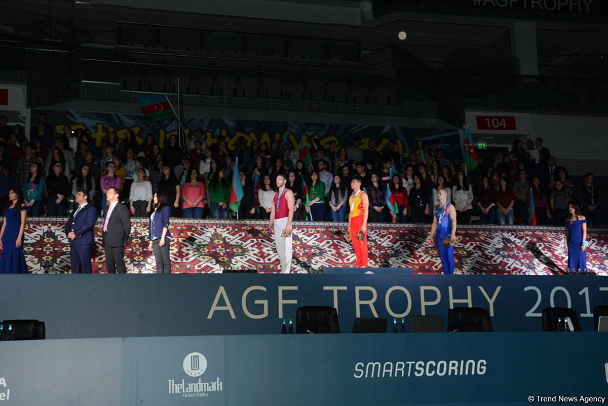 Winners of second day of Baku World Cup in artistic gymnastics finals awarded (PHOTO)