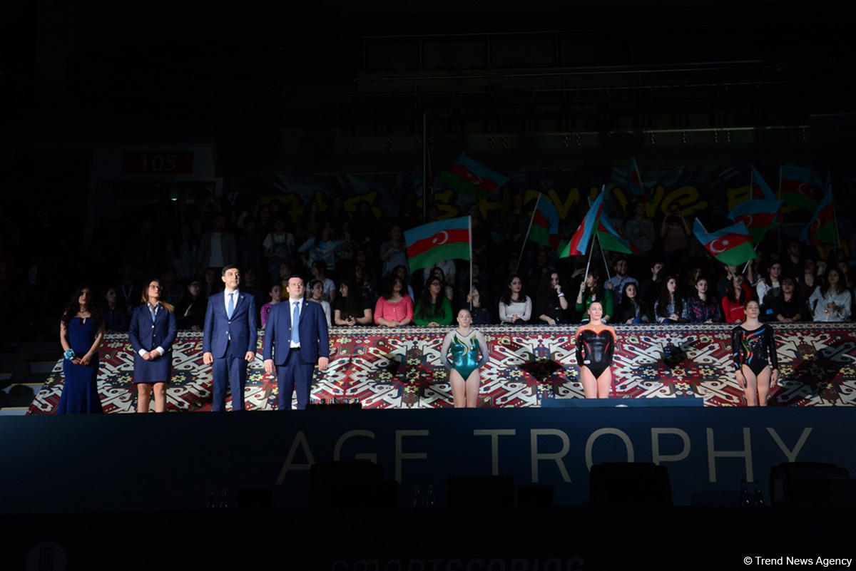 Winners of second day of Baku World Cup in artistic gymnastics finals awarded (PHOTO)