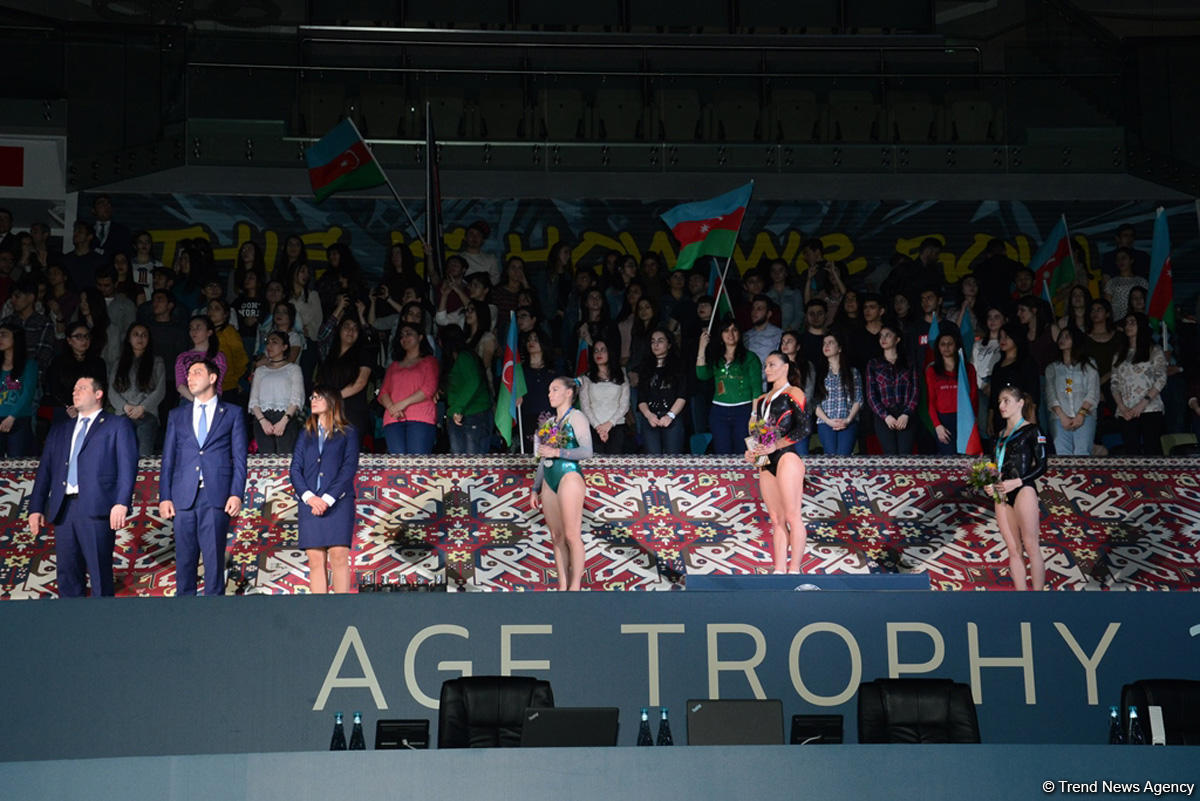 Winners of second day of Baku World Cup in artistic gymnastics finals awarded (PHOTO)