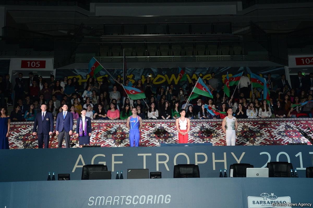 Winners of second day of Baku World Cup in artistic gymnastics finals awarded (PHOTO)