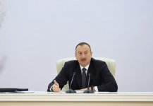 President Aliyev attends conference on development of cotton-growing (PHOTO)