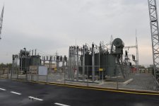 Ilham Aliyev launches substation in Saatli district (PHOTO)