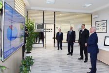 Ilham Aliyev launches substation in Saatli district (PHOTO)