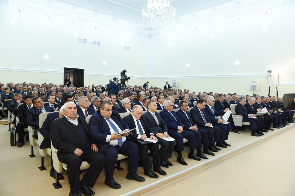 President Aliyev attends conference on development of cotton-growing (PHOTO)